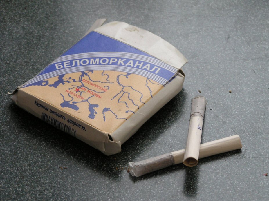 "Беломорканал" - одни из самых крепких сигарет